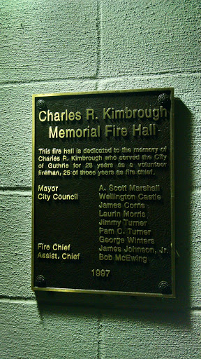 Charles Kimbrough Memorial Fire Hall