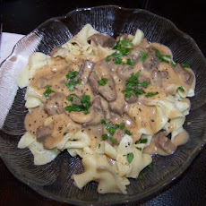 Beef Stroganoff