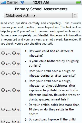 Primary School Assessments