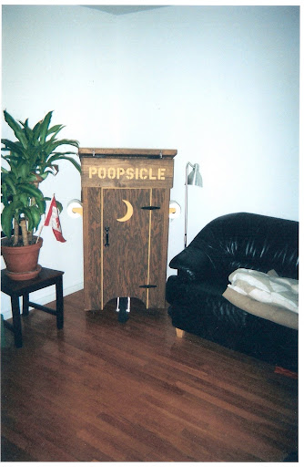 poopmobile in Edmonton apartment.