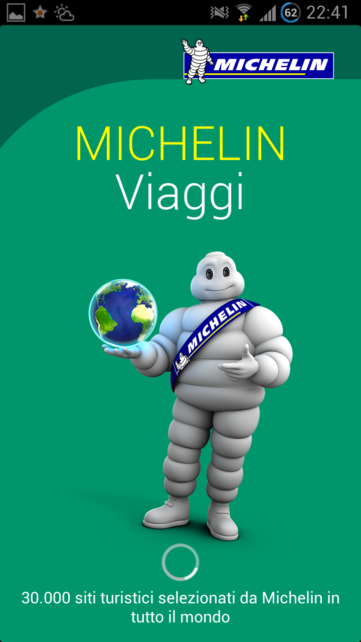 Android application Michelin Travel screenshort
