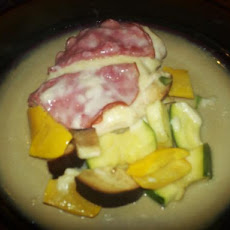 Chicken Cordon Bleu and Vegetable Packets