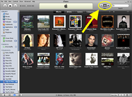 iTunes главное окошко