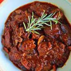 Lamb Stew with Tomatoes & Bacon