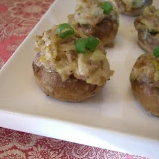 Artichoke-Stuffed Mushrooms