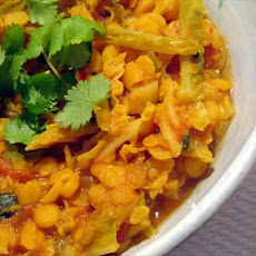 Lentil, Cabbage and Tomato Dal