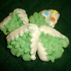 Chocolate-Dipped Spritz Cookies