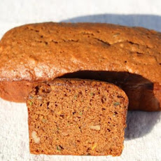 Zucchini Bread Made With Brown Sugar and Molasses