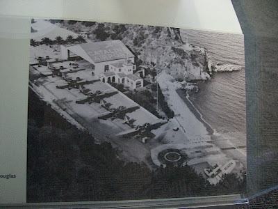 Hamilton Cove Amphibious Airport, deck image courtesy of The Catalina Island Museum