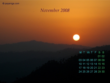 Desktop Calendar: October 08