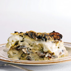 Rich Artichoke and Mushroom Lasagna