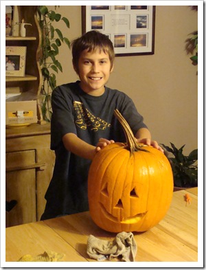 Lucas and his friend he created!