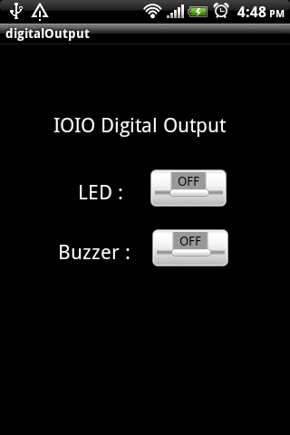 IOIO Digital output