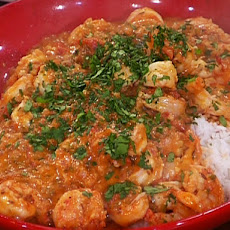 Indian-Inspired Shrimp with Coconut, Chiles and Tomato