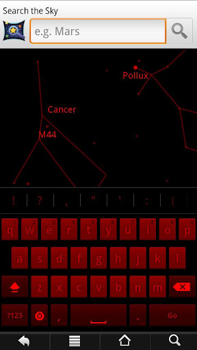 GB keyboard with night mode