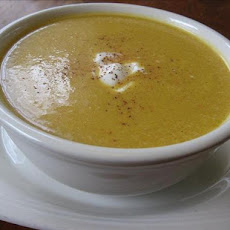 Sweet Acorn Squash And Apple Soup