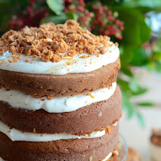 Pumpkin Tiramisu Layer Cake