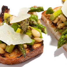 Grilled Asparagus Bruschetta Recipe