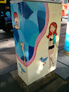 Bikini Control Box Mural