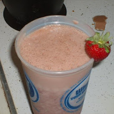 Strawberry Banana Slush Milk Shake