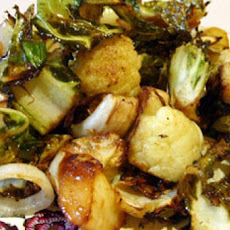 Kidney With Spring Onions & Cauliflower