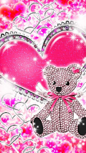 Heart Bear_Heart Cute kirakira