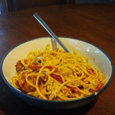 Hot  and Cold Thai  Sesame Noodle Salad