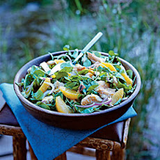 Smoked Trout, Watercress, and Orange Salad