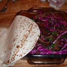Thai Steak Wrap