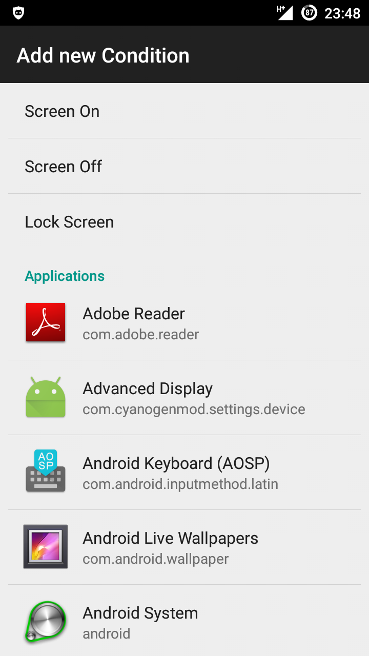 Android application Xposed Additions Pro screenshort