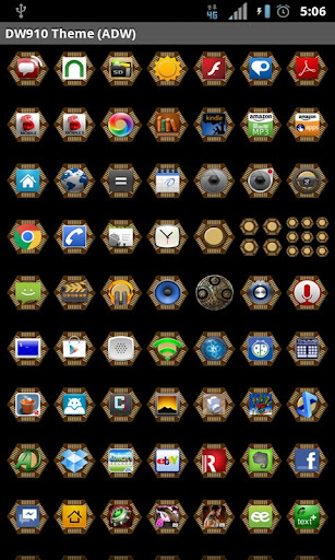 【免費娛樂App】DW910 Theme (ADW)-APP點子