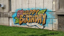 Happy Birthday Graffiti