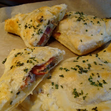Everything (Plus Chives) Baked Potato Puff Pastries