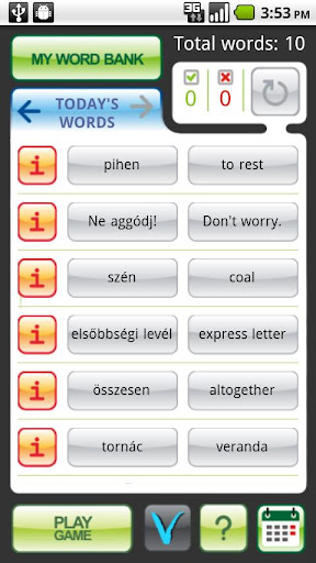 MyWords - Learn Hungarian