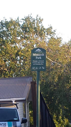 Monarch Park - Monarch Avenue 2nd Entrance