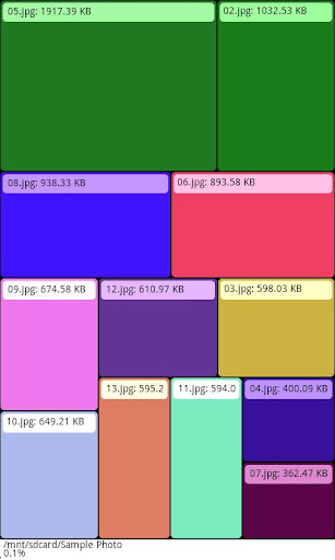 Grid Size File Manager