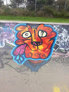 The Orange Animal (Graffiti Art) 