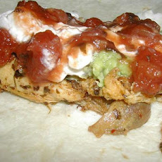 Chicken Fajitas With Grilled Peppers and Onions
