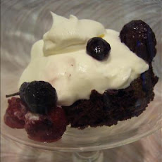 Raspberry Brownie Delight