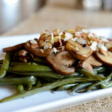 Green Beans and Mushrooms with Dill Vinaigrette