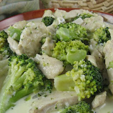 Chicken Broccoli Alfredo - Low Carb