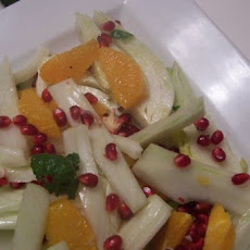 Fennel, Blood Orange and Pomegrant Spring Salad