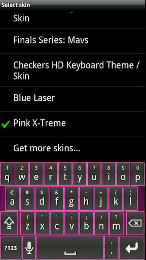Pink X-Treme HD Keyboard Skin