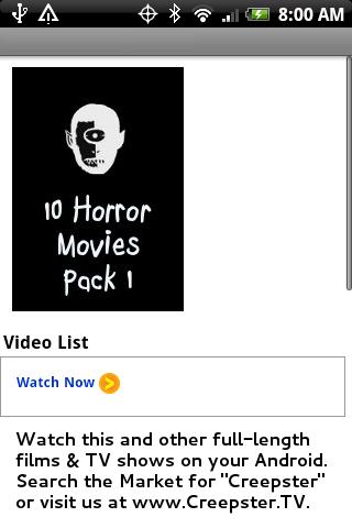 10 Horror Movies Pack 1