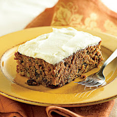 Applesauce Cake with Cream Cheese