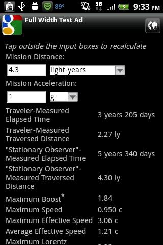 Special Relativity Calc. Free