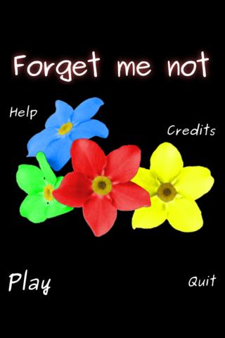 Forget me not