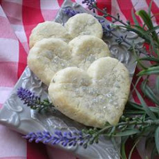 Lavender Shortbread Cookies