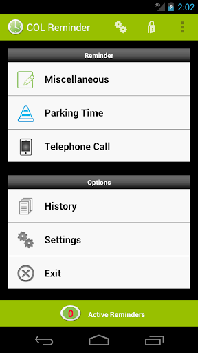 col-reminder-donate for android screenshot