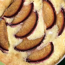 Brandied Plum Clafoutis